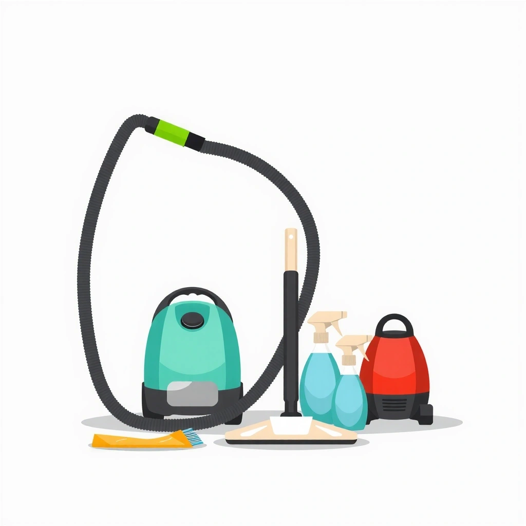 Cleaning supplies and equipment